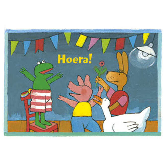 Ansichtkaarten 5775 Kikker 4 motieven, 48 stuks