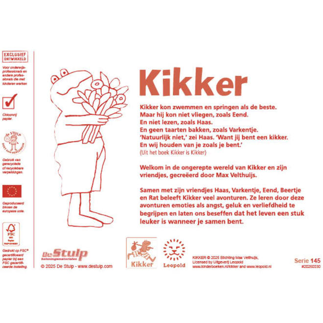 Beloningsstickers 145 Kikker 36 motieven, 720 stuks