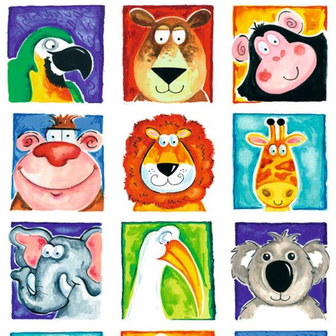 Beloningsstickers Wilde Dieren 036 35 motieven, 700 stickers