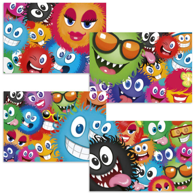 Beloningskaarten Furries 4507 4 motieven, 96 stuks