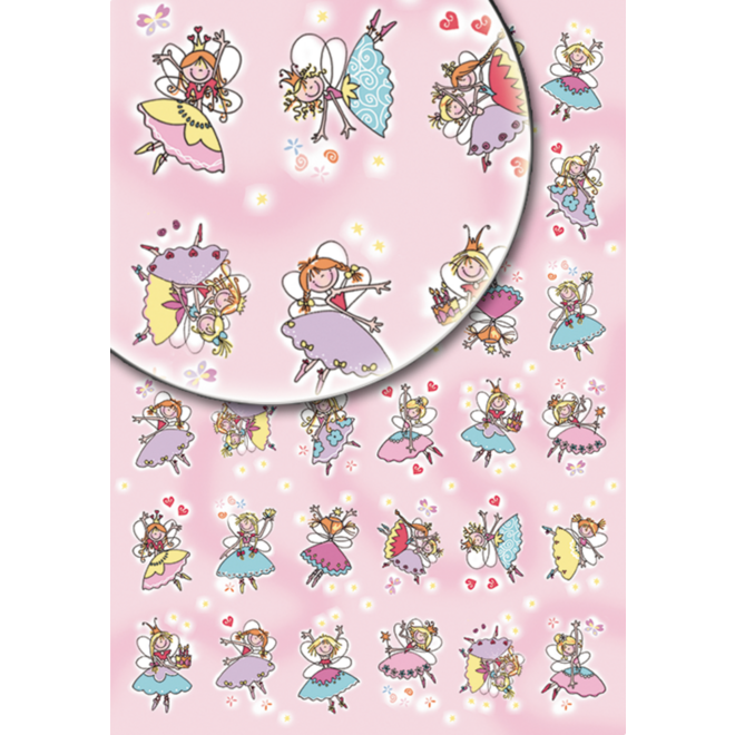 Beloningsstickers Prinsessen 243 36 motieven, 720 stuks
