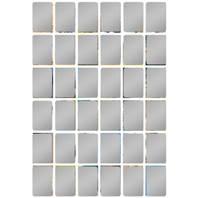 Krasstickers Werelddieren 646 36 motieven, 540 stuks