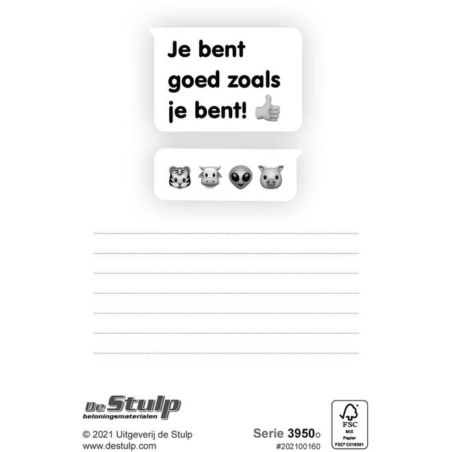 Complimentenkaarten 3950, 18 motieven, 72 kaarten in box