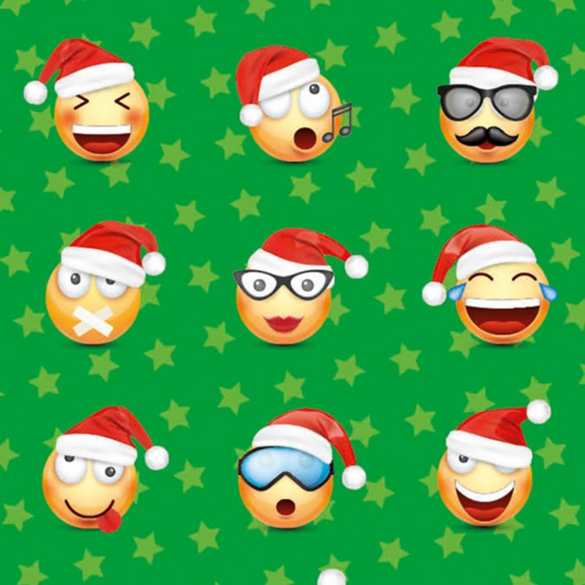 Beloningsstickers 497 Kerst smileys 48 motieven, 960 stickers