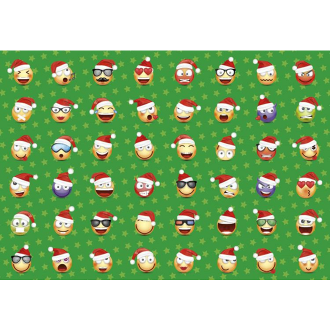 Beloningsstickers 497 Kerst smileys 48 motieven, 960 stickers