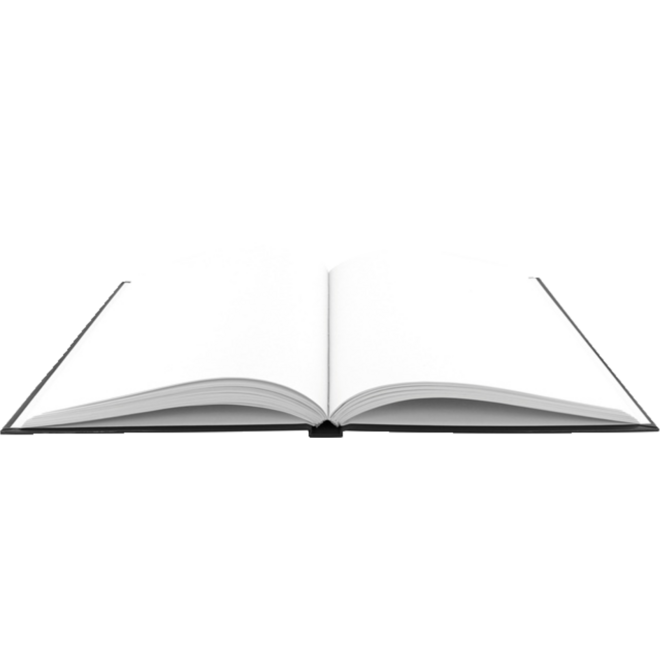 Schetsboek/Dummyboek A5 blanco met harde kaft 80 vel, 100 grams