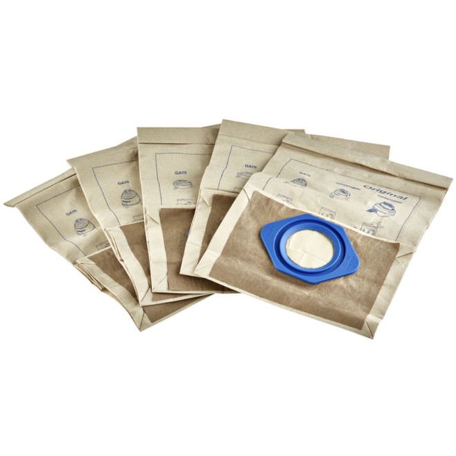 Stofzuigerzak Nilfisk GM80-90, papier, 5 stuks
