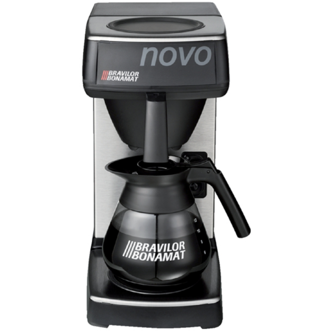 Koffiezetapparaat Bravilor Novo inclusief glazen kan