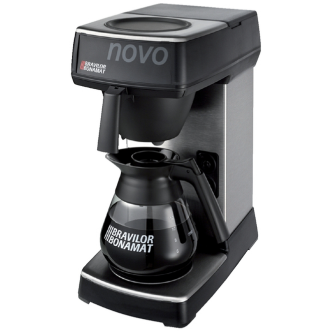 Koffiezetapparaat Bravilor Novo inclusief glazen kan