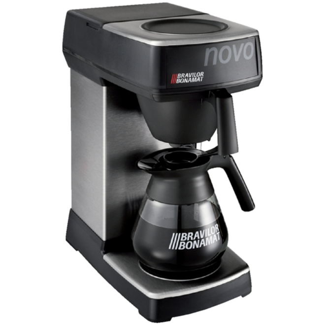Koffiezetapparaat Bravilor Novo inclusief glazen kan
