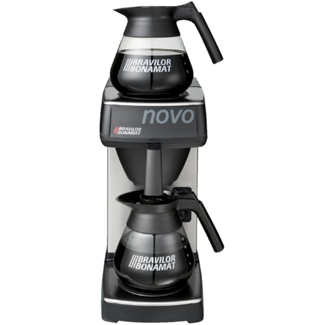 Koffiezetapparaat Bravilor Novo inclusief glazen kan