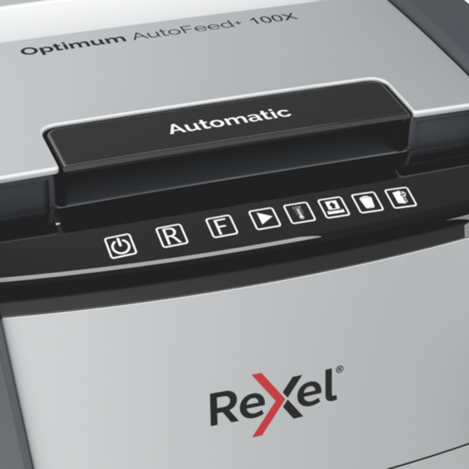 Papiervernietiger Rexel, Optimum Autofeed Auto+ 100X, Snippers P4