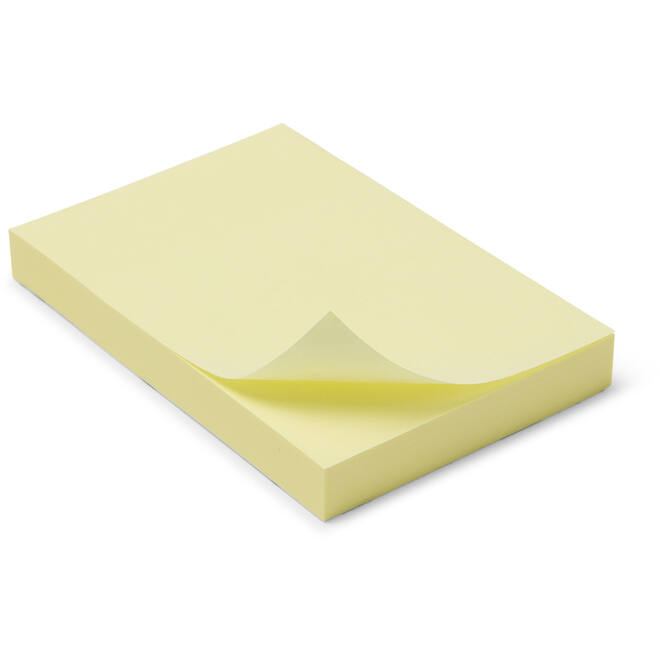 Memo notitieblaadjes 51 x  76 mm 12 stuks