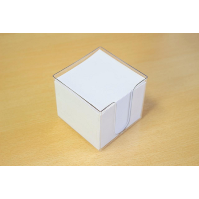 Memokubus met 700 vel 90 x 90 mm, wit