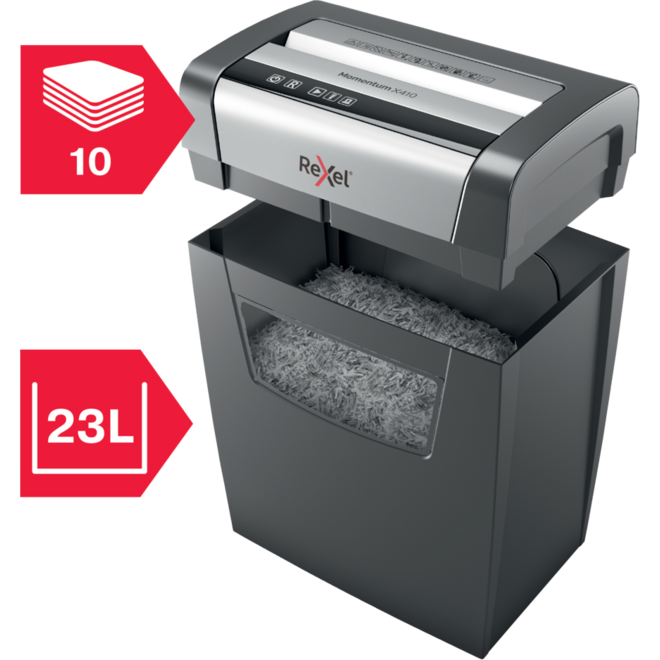 Papiervernietiger Rexel Momentum X410