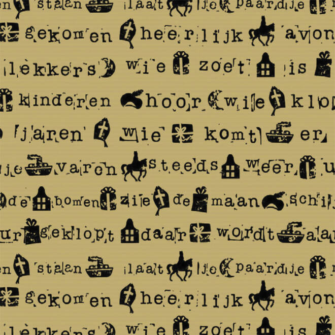 Cadeaupapier Sint assorti 70 x 200 cm