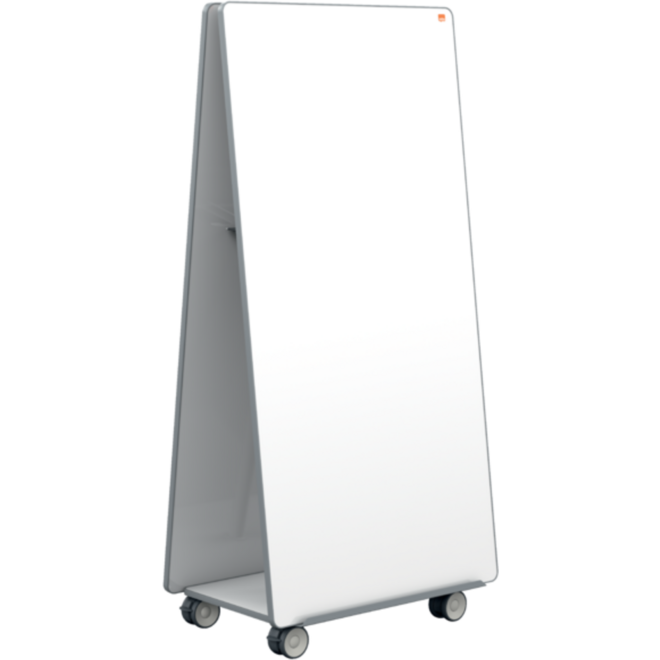 Whiteboard Nobo Move&Meet basis set afneembaar en draagbaar whiteboard grijs