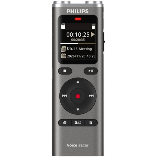 Digital voice recorder Philips DVT 2075 voor interviews