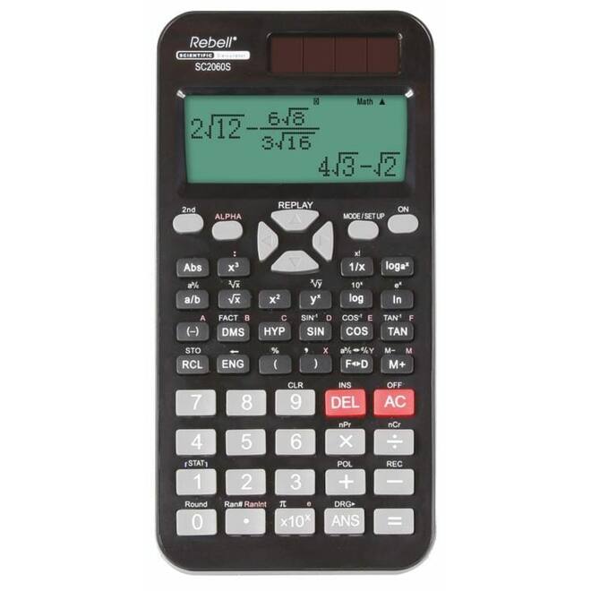 Rekenmachine Rebell Matrix display wetenschappelijk