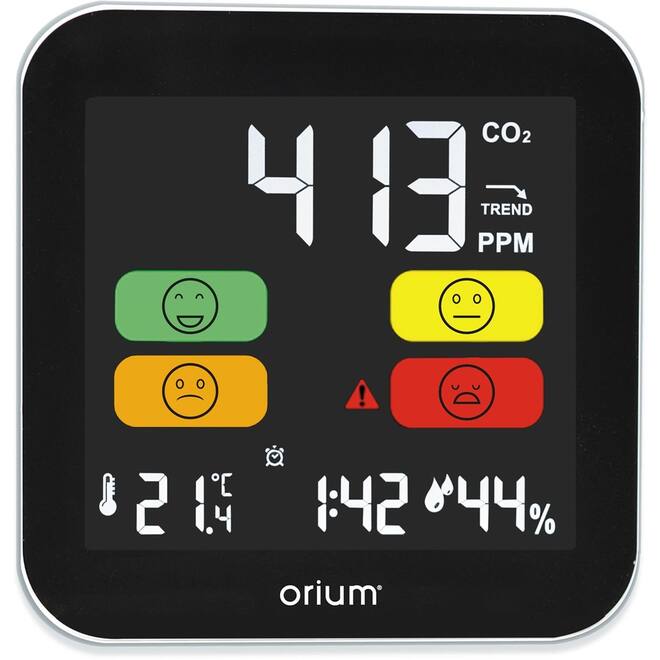 CO2-meter professioneel voor ruimte tot 75 m2