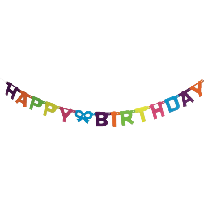 Slinger Happy Birthday, 1,5 meter