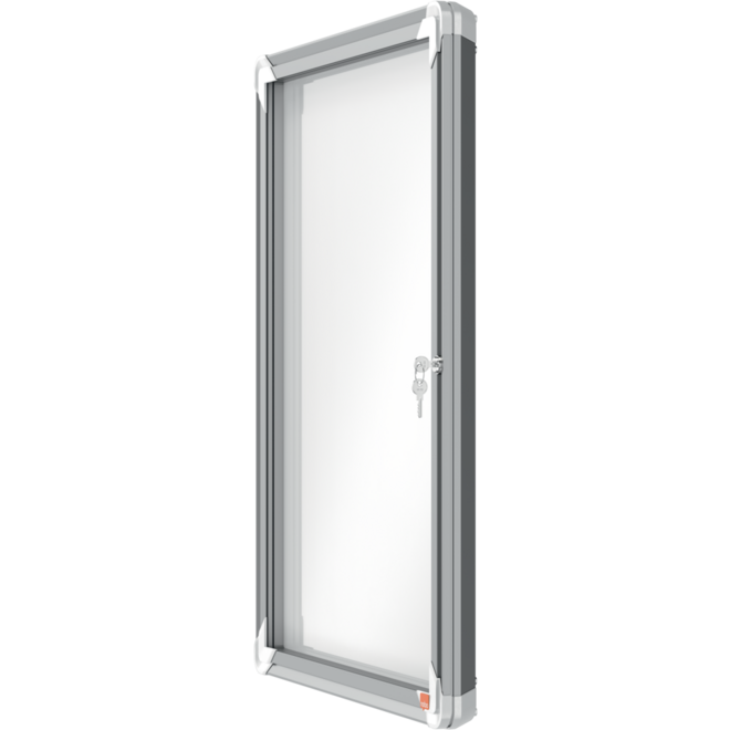 Binnenvitrine Nobo draaideur met slot 4 x A4