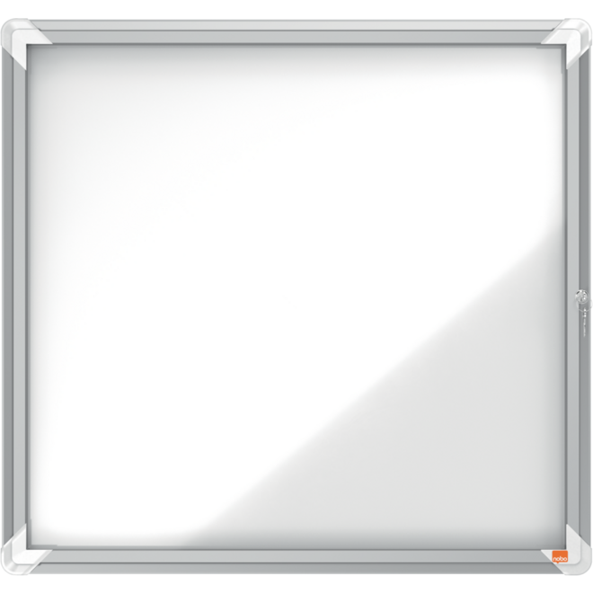 Binnenvitrine Nobo draaideur met slot 6 x A4
