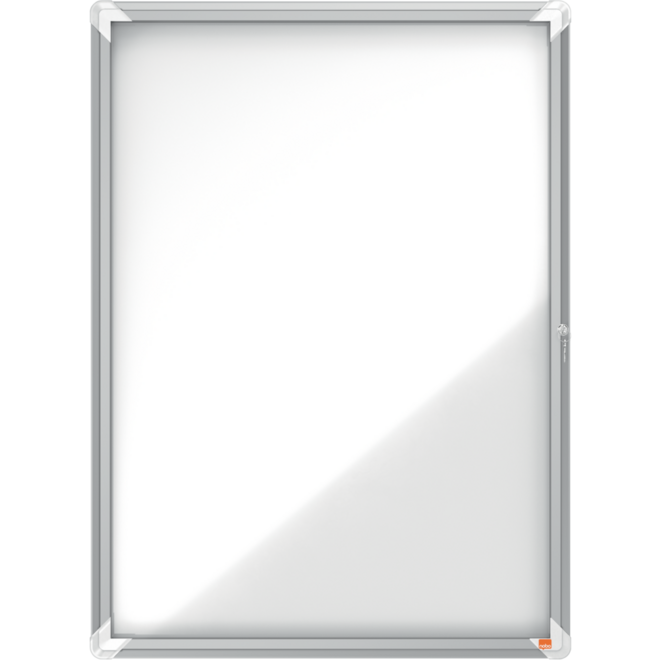 Binnenvitrine Nobo draaideur met slot 9 x A4