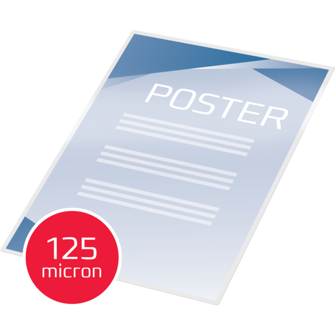 Plastificeer/lamineerhoes A5-125 micron 100 stuks