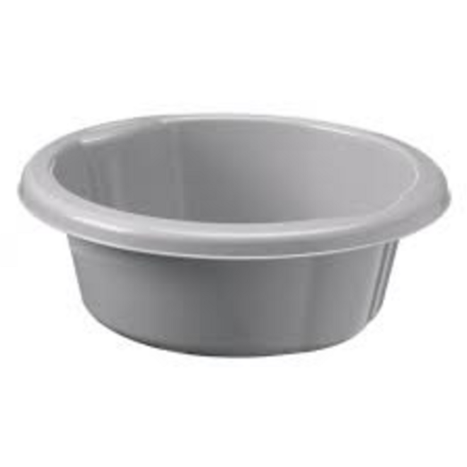 Ronde bak zilver, 5 liter