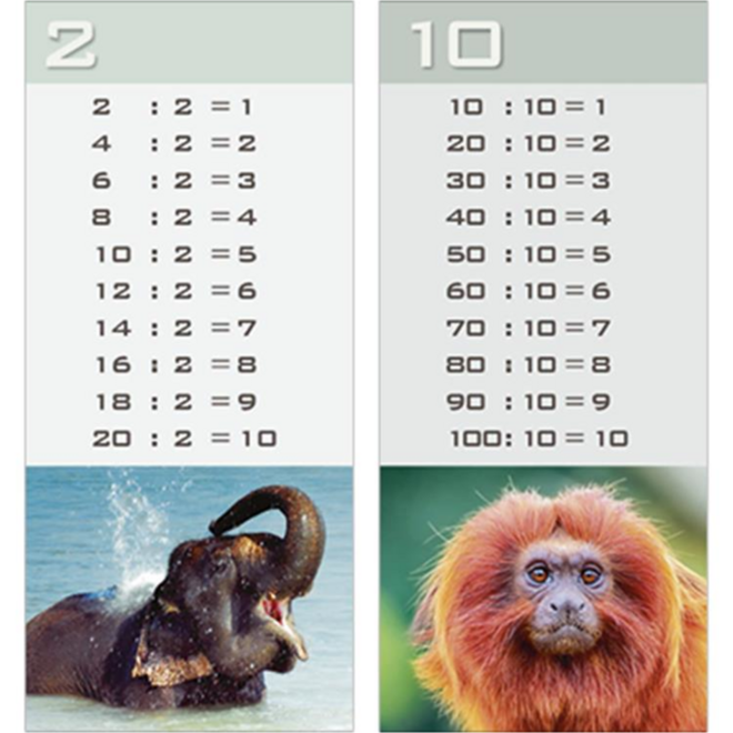 Deelkaartjes 3026 Werelddieren 10 motieven, 120 kaarten