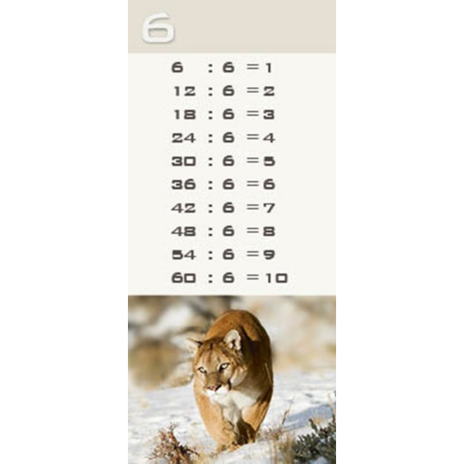 Deelkaartjes 3026 Werelddieren 10 motieven, 120 kaarten