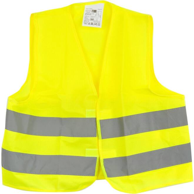 Veiligheidsvest kind geel