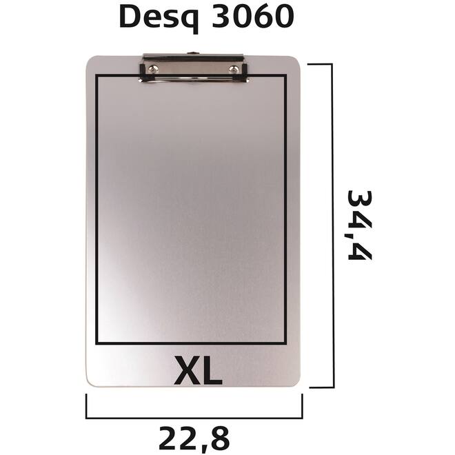 Klembord A4 Aluminium