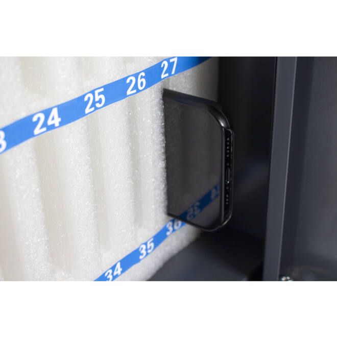 Smartphonekast 36 vaks donkergrijs 295x205x445mm