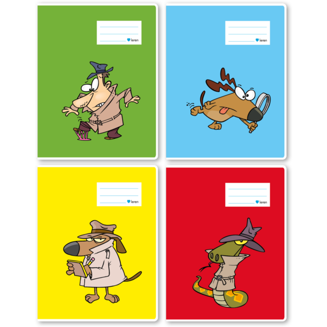 Projectschriften 6-3-6/blanco, cartoon, 16,5 x 21 cm, 80 gr (25 stuks)