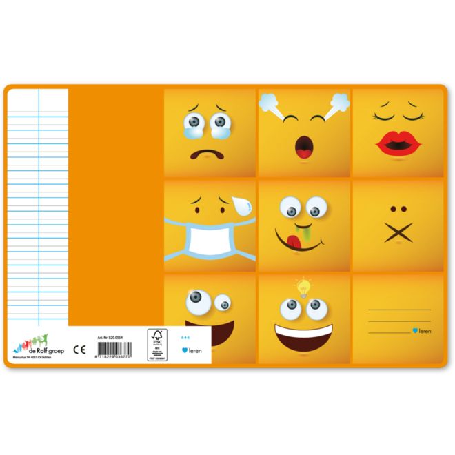 Schriften 6-4-6, emoji, 16,5 x 21 cm, 80 gr