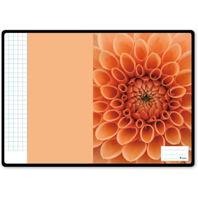 Schriften ruit 10x10 mm, bloemen, 21 x 29,7 cm (A4), 80 gr (25 stuks)