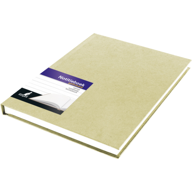 Schrift A5 met harde kaft gelinieerd 96 vel, 70 gram