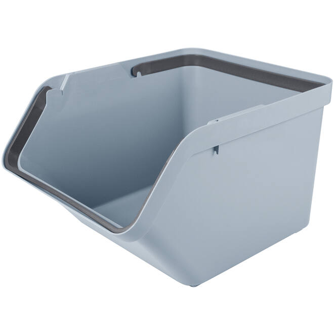 Sorteerbak Sigma blauw/grijs 493 x 388 x 298 mm, 45 liter