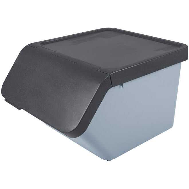 Sorteerbak Sigma blauw/grijs 493 x 388 x 298 mm, 45 liter