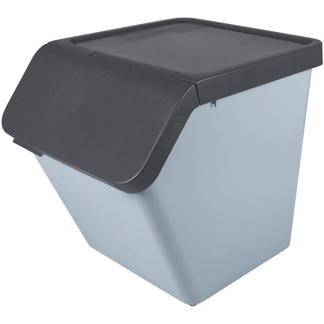 Sorteerbak Sigma blauw/grijs 493 x 388 x 448 mm, 60 liter