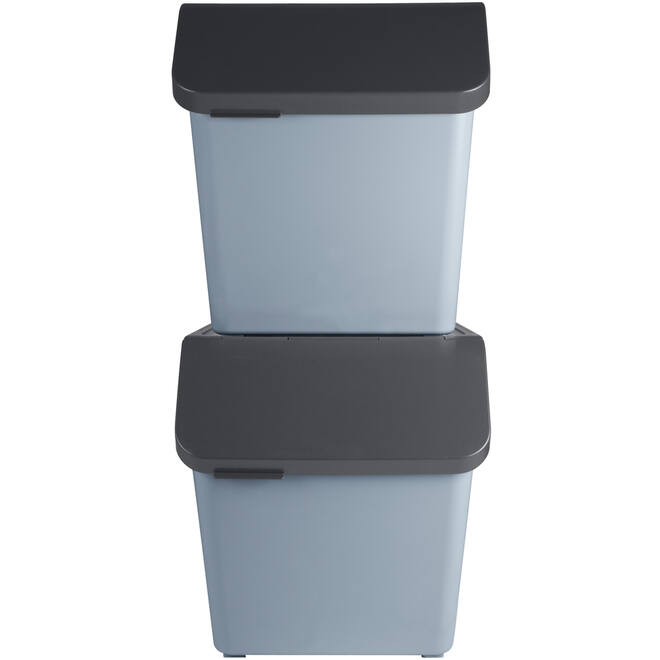 Sorteerbak Sigma blauw/grijs 493 x 388 x 448 mm, 60 liter