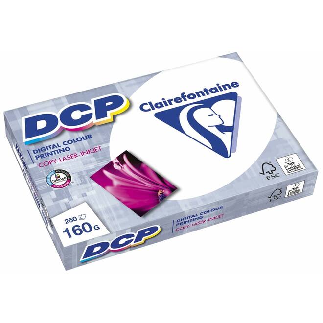 Kopieerpapier A4 DCP wit 250 vel, 160 grs.
