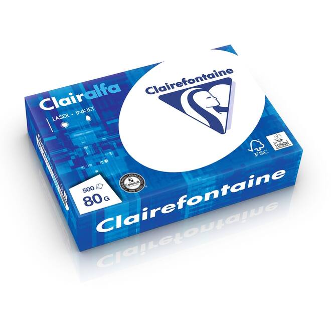 Kopieerpapier A5 Clairalfa 500 vel, 80 grs.