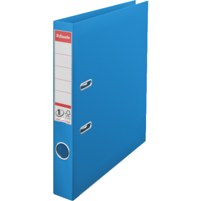 Ordner Esselte A4 vivida blauw, smalrug FSC