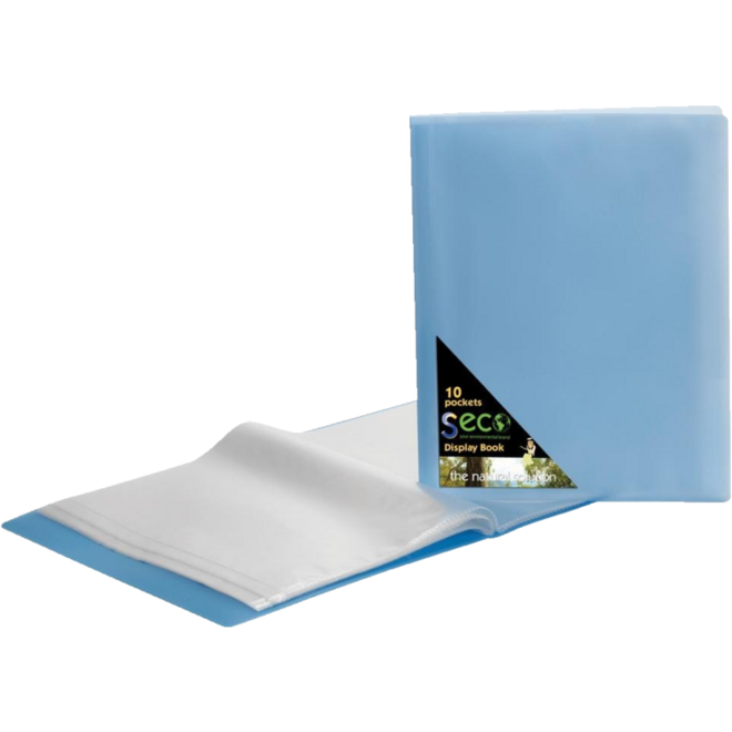 Showalbum ECO blauw 10 insteekhoezen, 50 micron