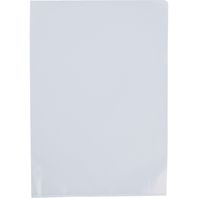 L-map A4 120 mu transparant, 100 stuks
