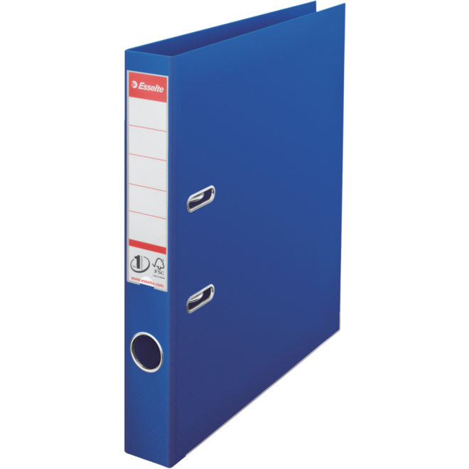 Ordner Esselte A4 blauw, smalrug, FSC