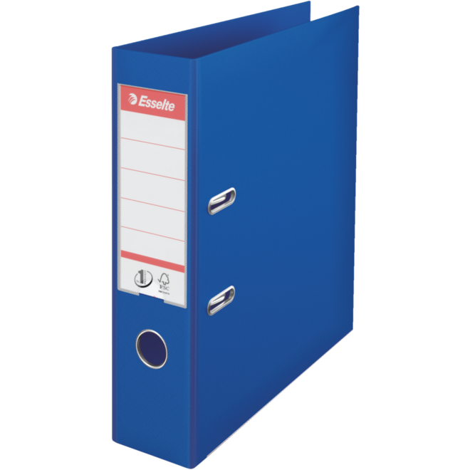 Ordner Esselte A4  blauw, breedrug, FSC